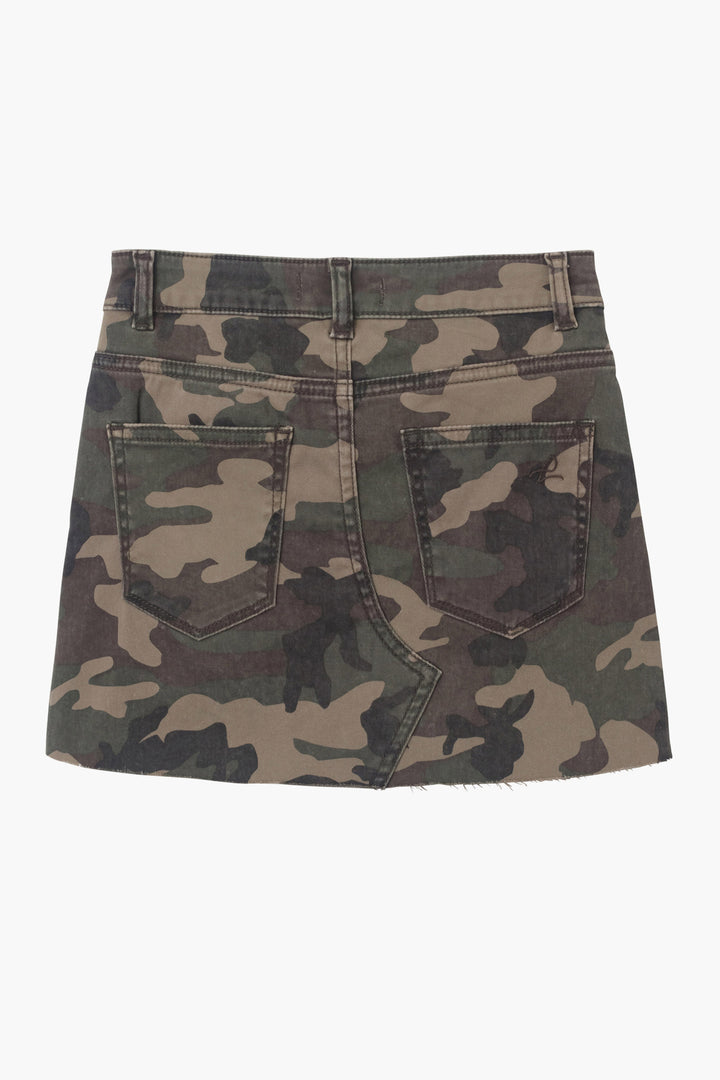 DL1961 Jenny Camo Jean Skirt