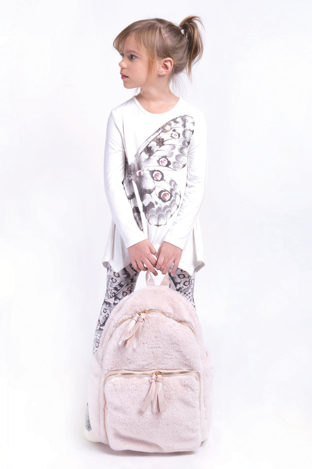 Imoga Simone School Backpack - Powder