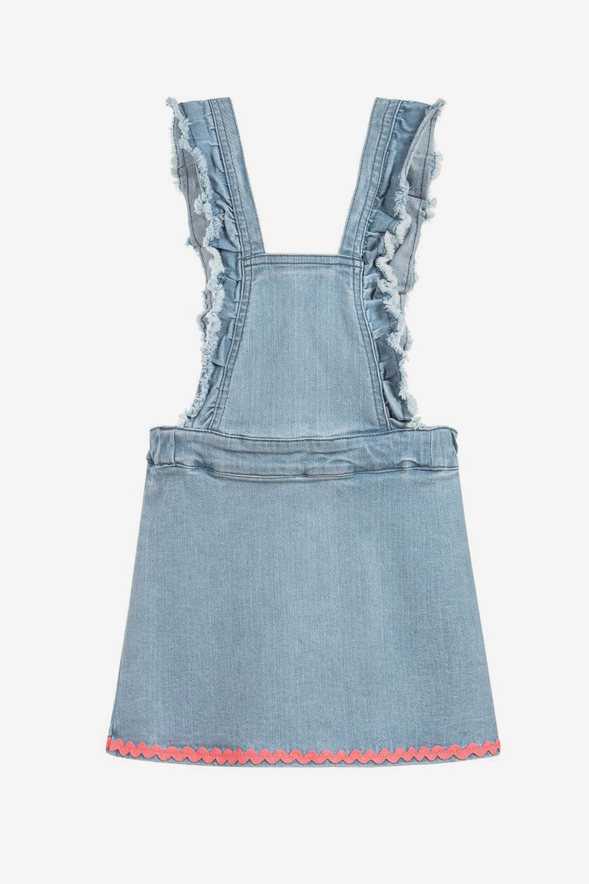 Billieblush Overall Denim Girls Dress Mini Ruby Billieblush Overall Denim Girls Dress Mini Ruby
