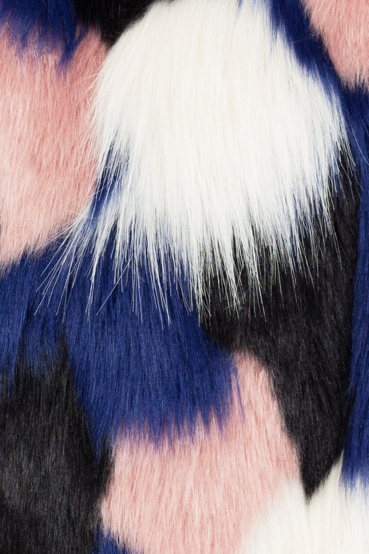Jean Bourget Multicolor Fur Vest