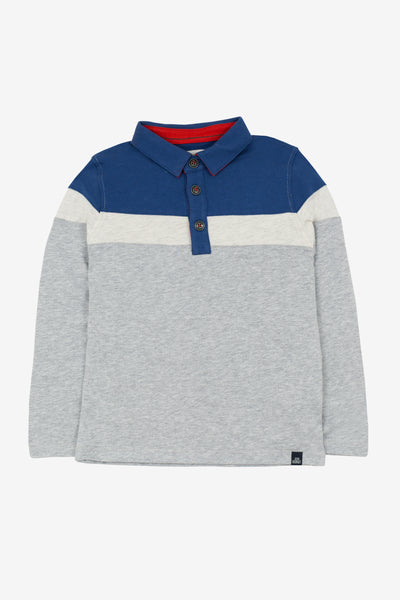 Jean Bourget Boys Jersey Polo Shirt
