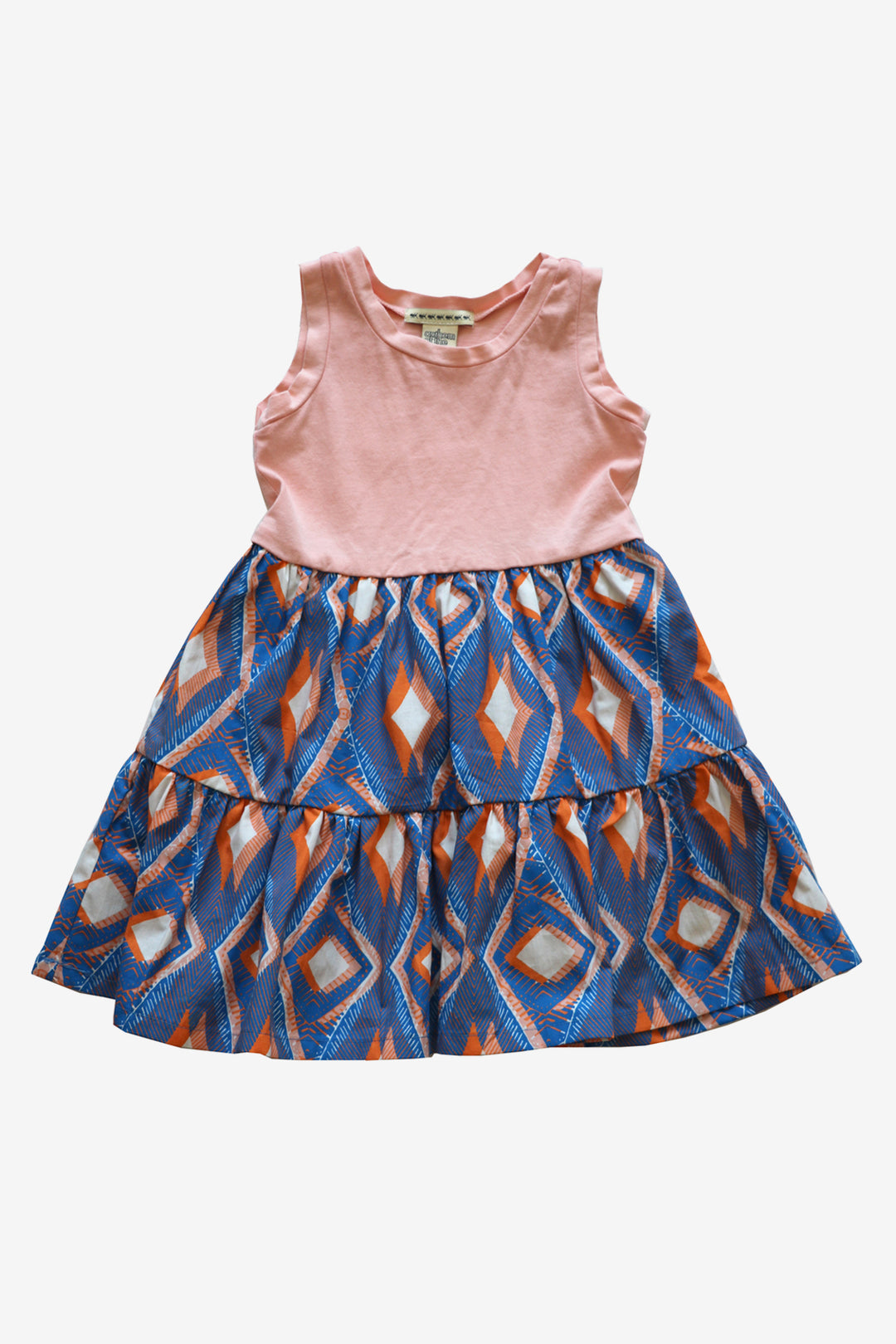 Anthem of the Ants Hopscotch Dress - Papaya