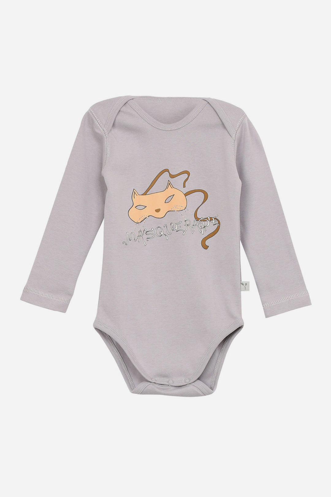 Baby Onesie Wheat Mask Print 