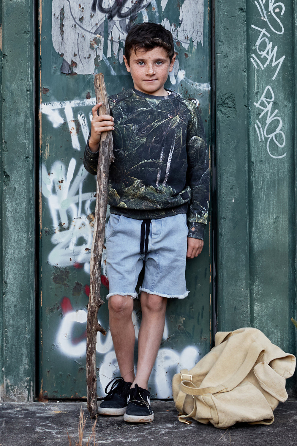 Munster Kids Jungle Palms Sweatshirt