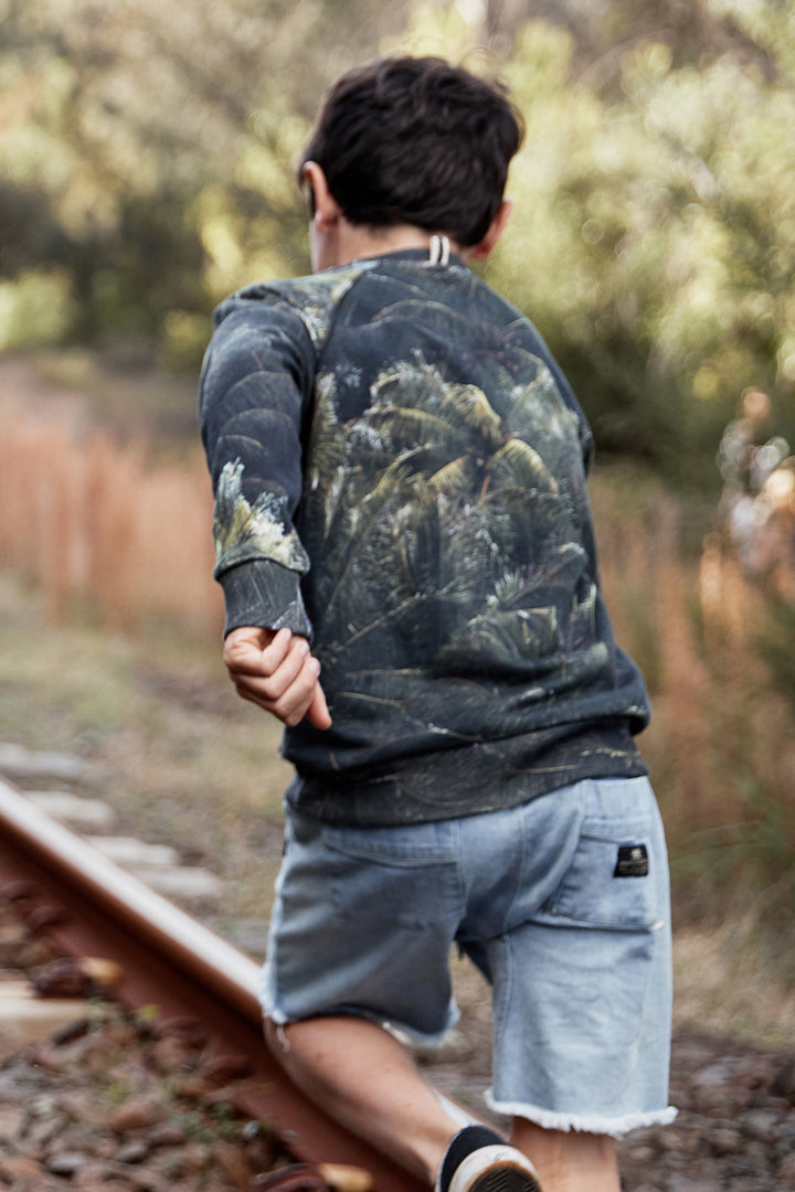 Munster Kids Jungle Palms Sweatshirt