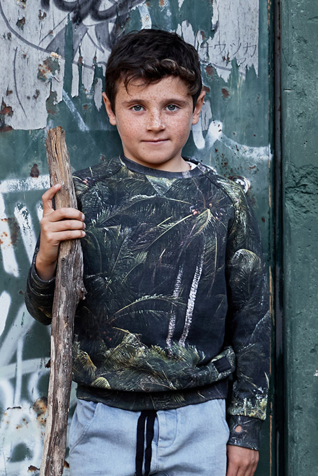Munster Kids Jungle Palms Sweatshirt