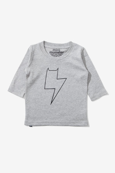 Munster Kids Plugged In Tee - Grey