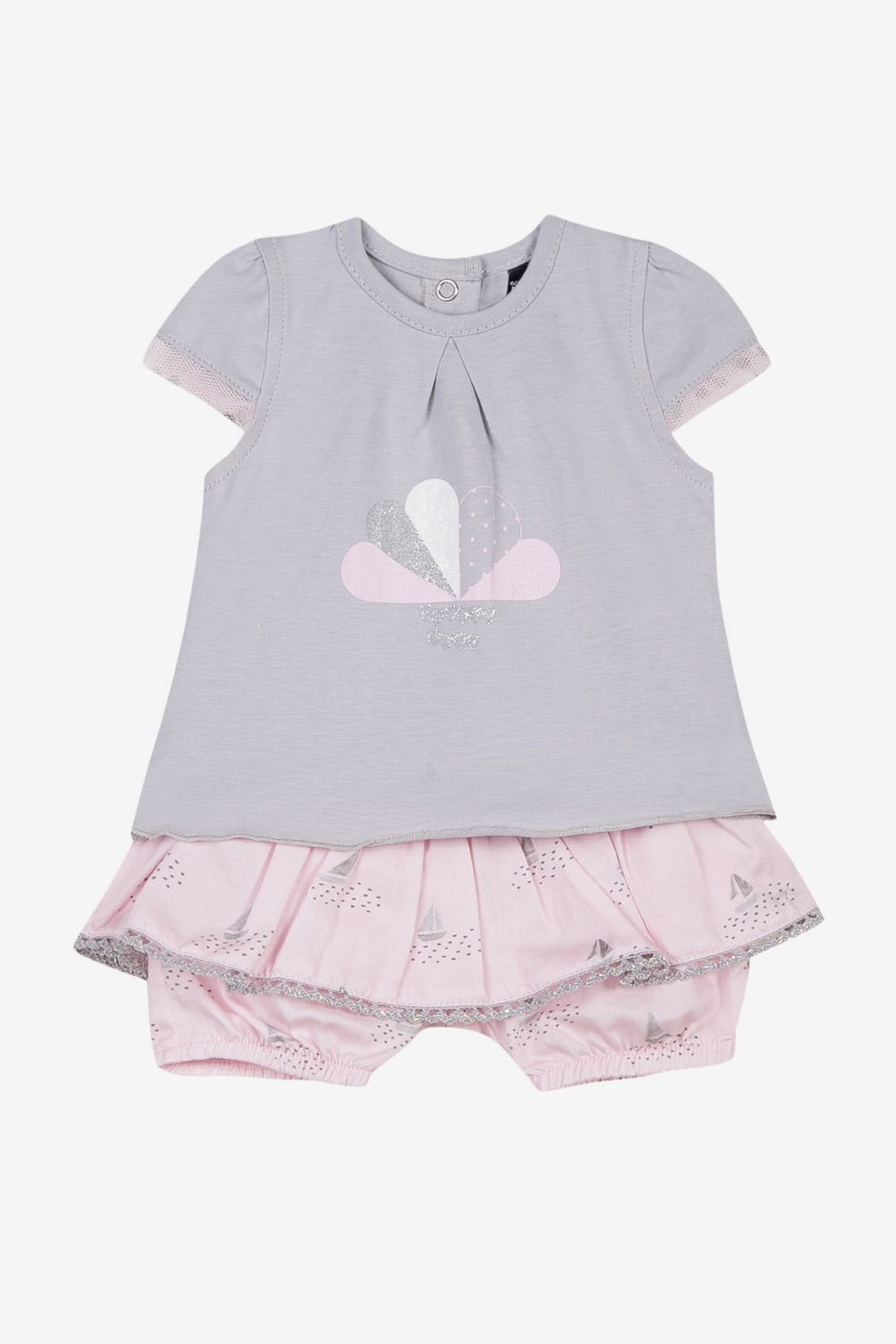 3pommes Rose Pale Baby Set