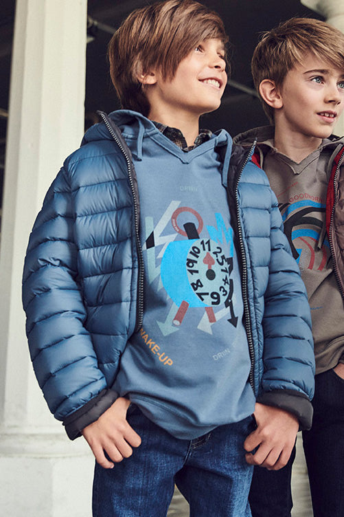 Eddie Pen Alaska Rev Boys Jacket - Night Blue (Size 2 left
