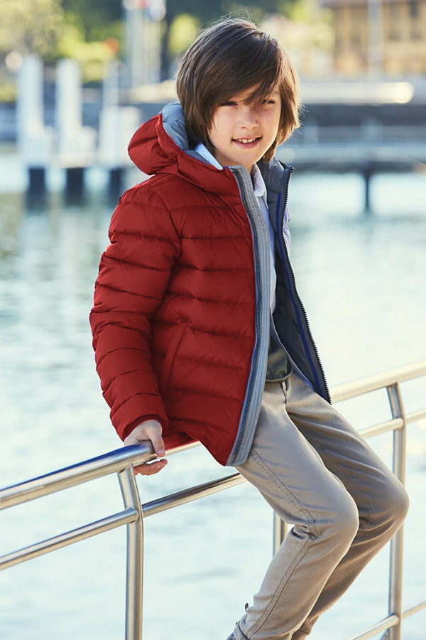 Eddie Pen Alaska Rev Jacket - Red