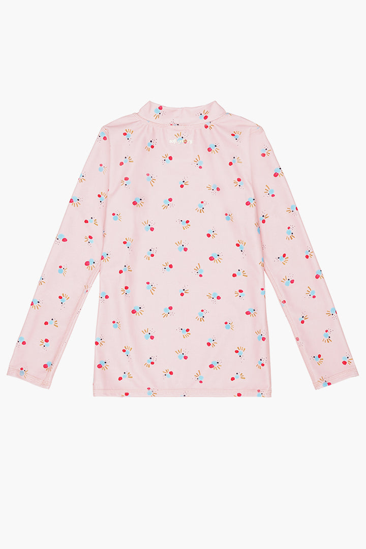 Kids Swimsuit Soft Gallery Astin Sunshirt - Rose