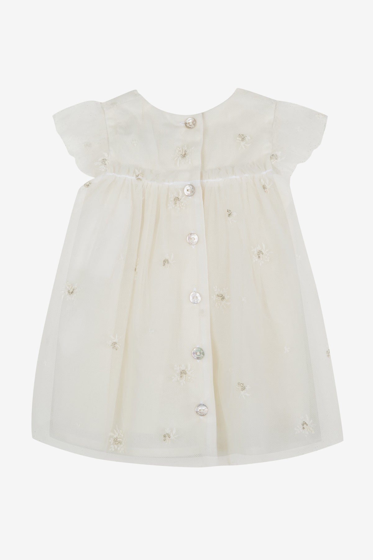 Tartine et Chocolat Baby Occasion Baby Girls Dress 12M / Cream at Mini Ruby Contemporary Childrenswear Tartine et Chocolat Baby Occasion Baby Girls Dress 12M / Cream at Mini Ruby Contemporary Childrenswear
