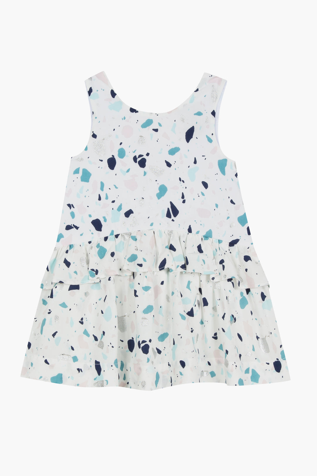 Jean Bourget Aqua Baby Girls Dress
