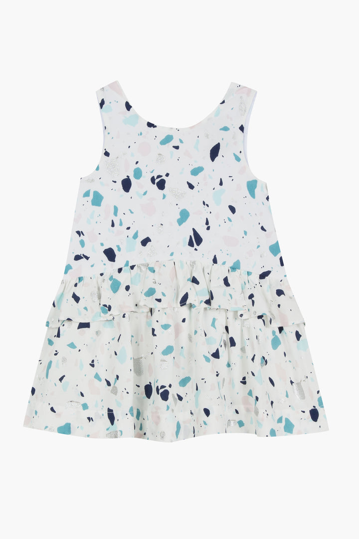Jean Bourget Aqua Baby Girls Dress