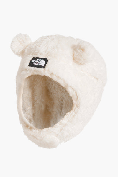 Baby Hat North Face Bear Suave Oso Gardenia White
