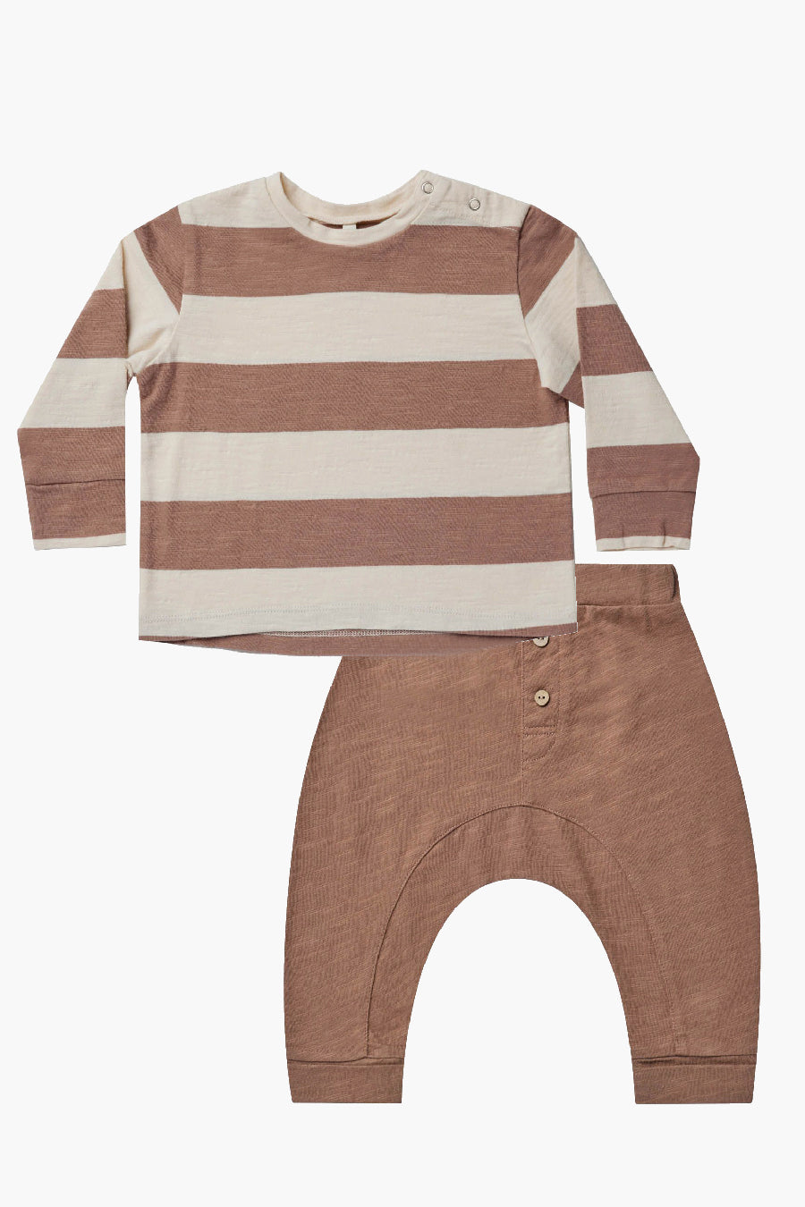 Baby Rylee + Cru Mocha 2-Piece Set