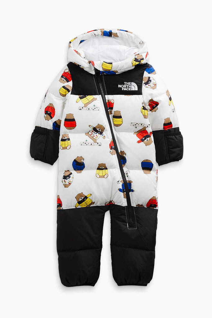 North Face suits (with bear hats in store white)