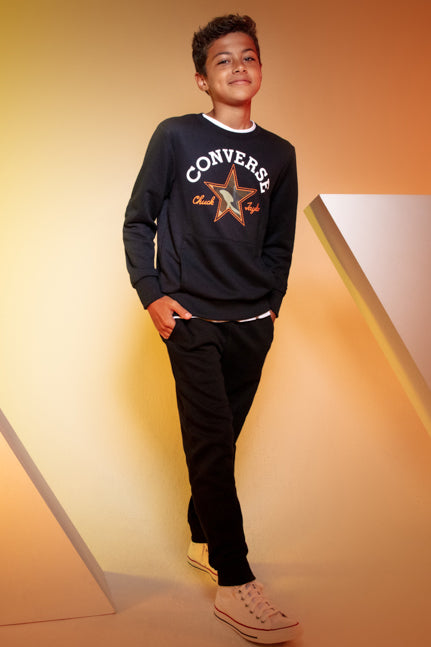 Converse Kids Sweatpants Black – Mini Ruby