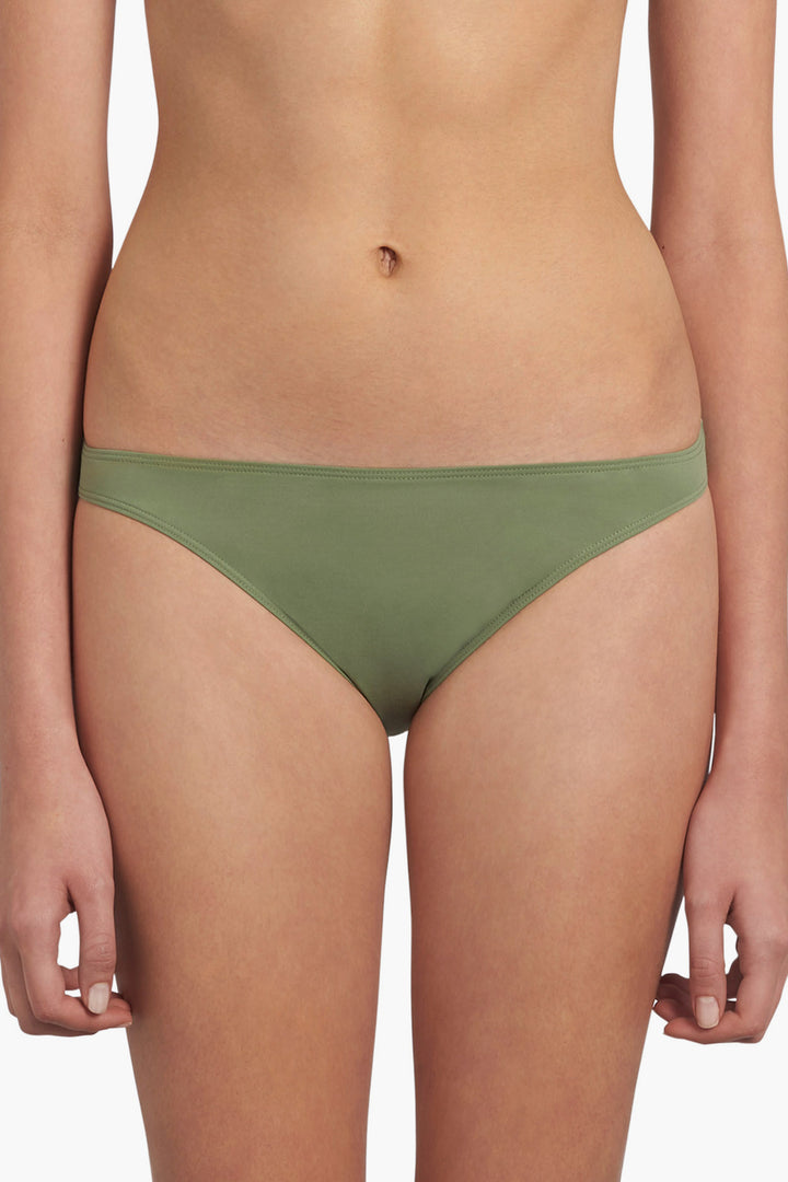 MISKA Paris Mix And Match Brief Girls Bikini Bottom - Safari Green