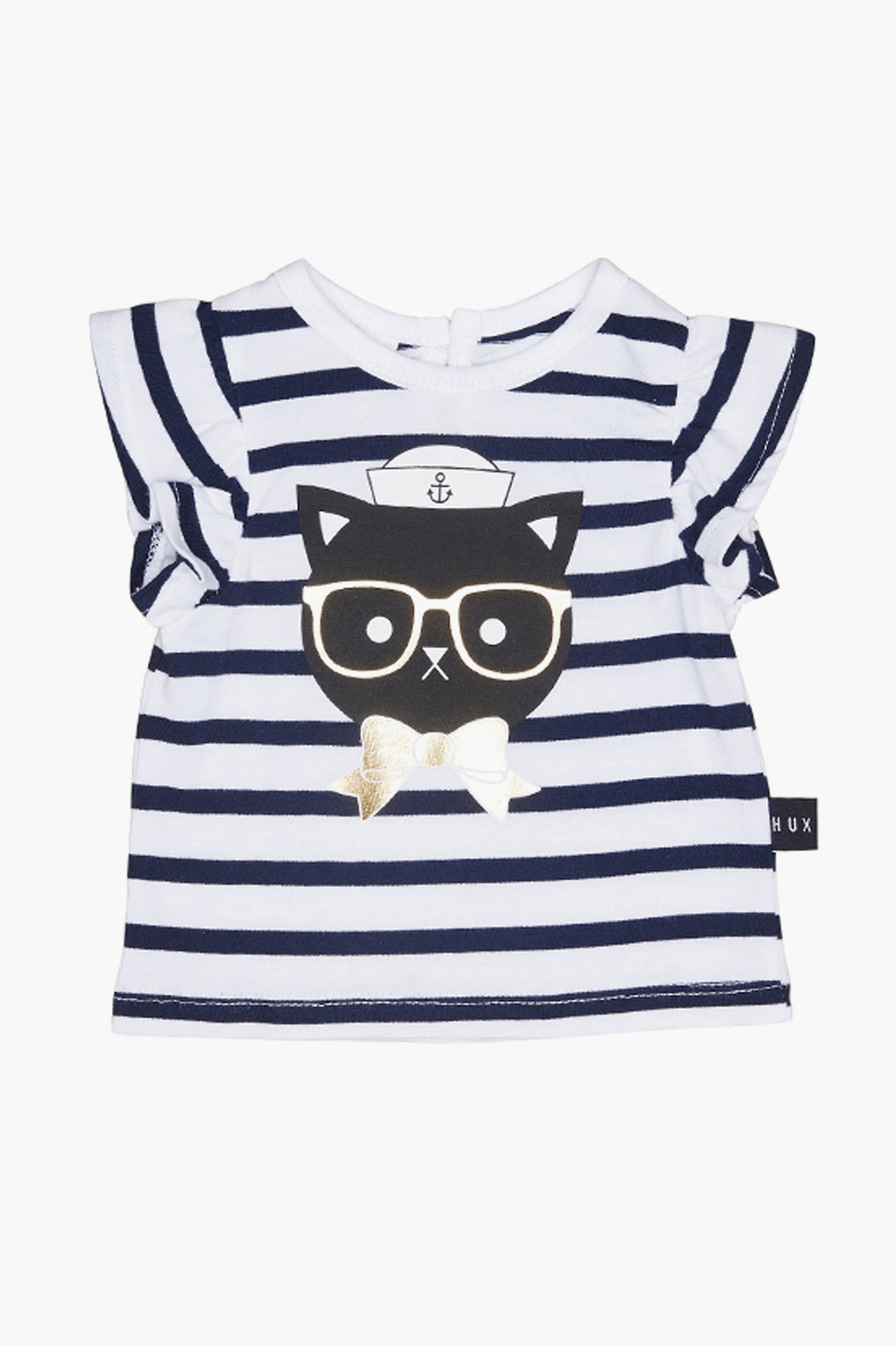 HuxbabyHuxbaby Sailor Cat Frill Top 