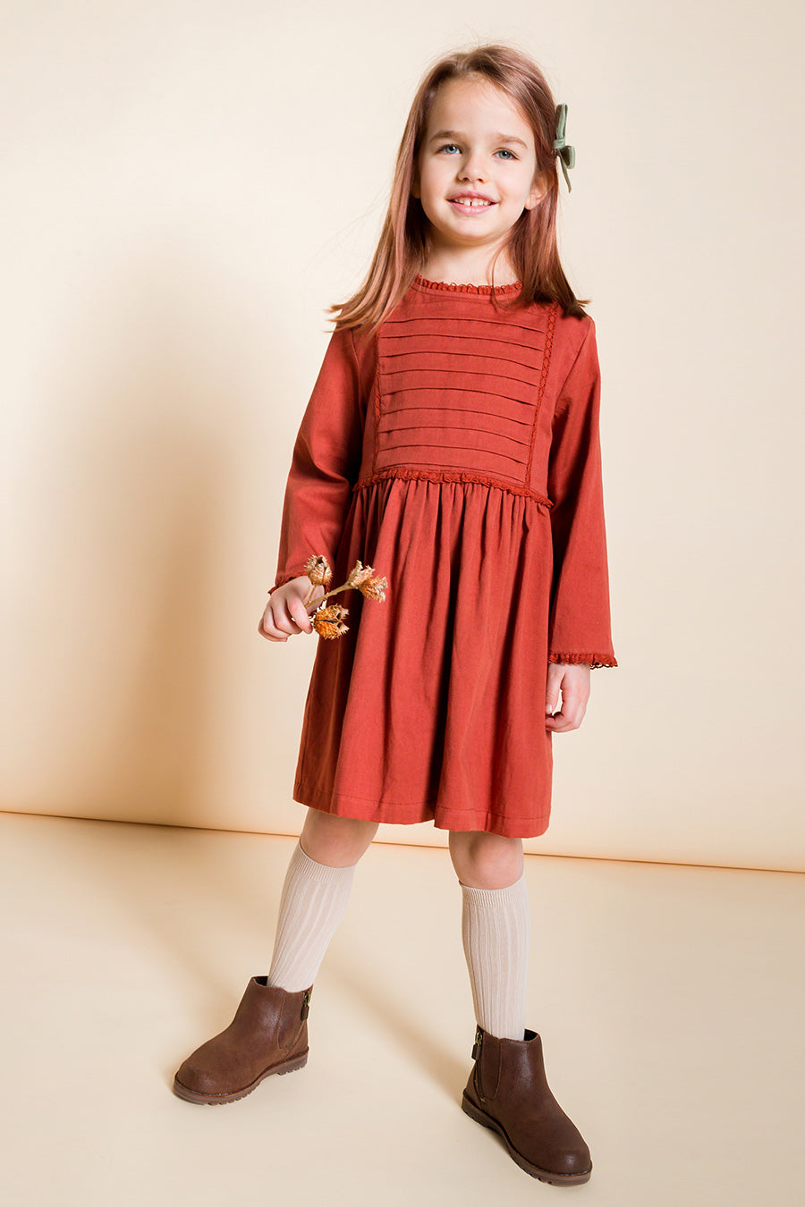 lulu and red dress Beet World Lulu Girls Dress