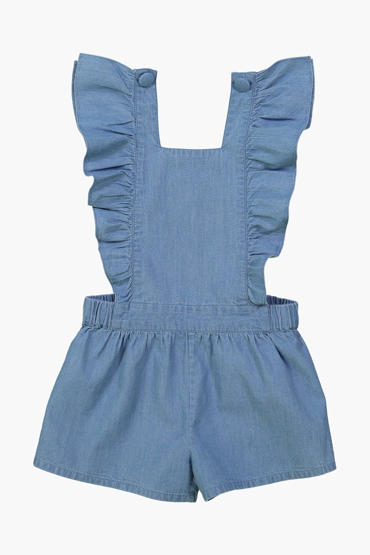 Louis Louise Cleopatre Girls Overall Romper – Mini Ruby