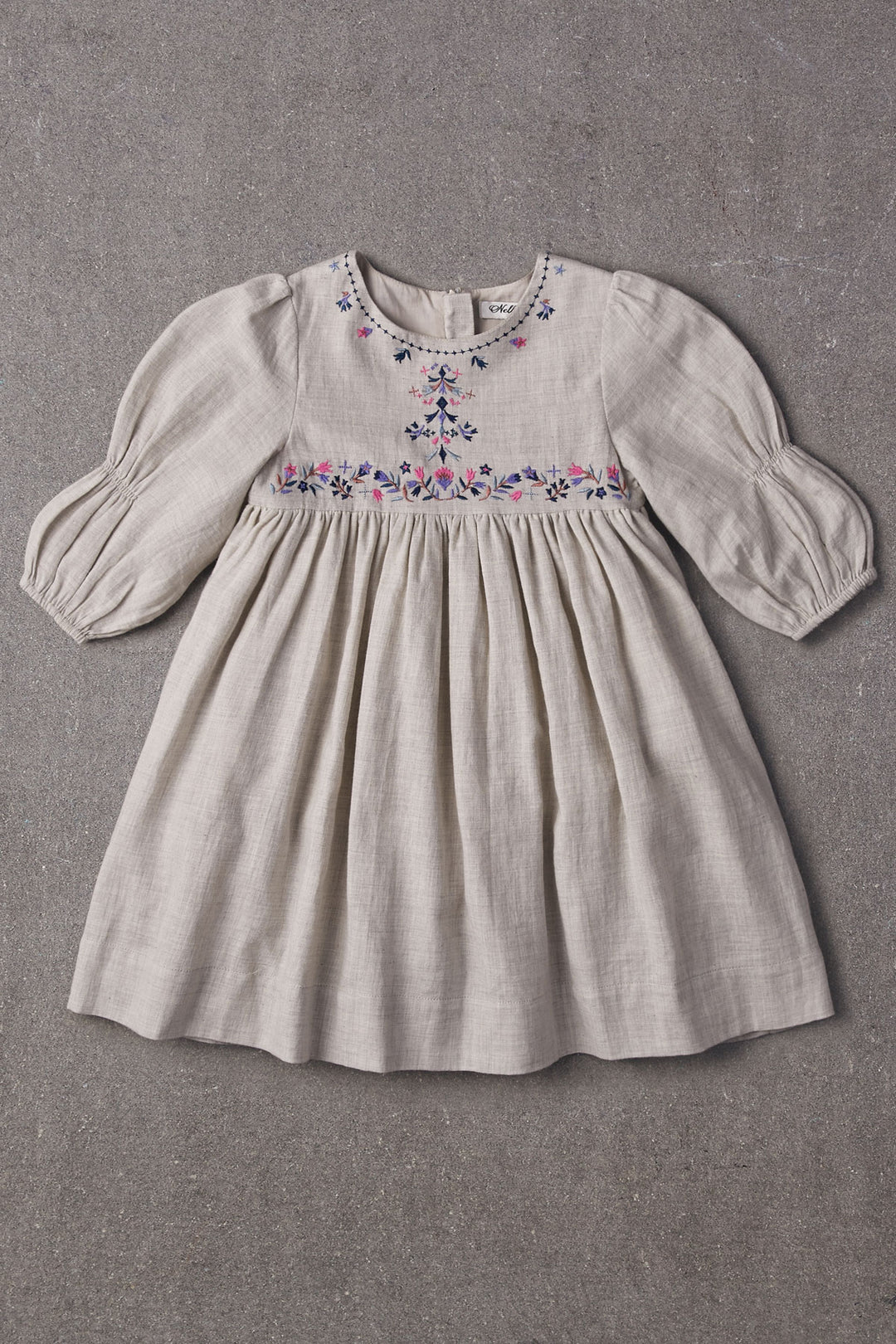 Nellystella Clover Dress - Oatmeal