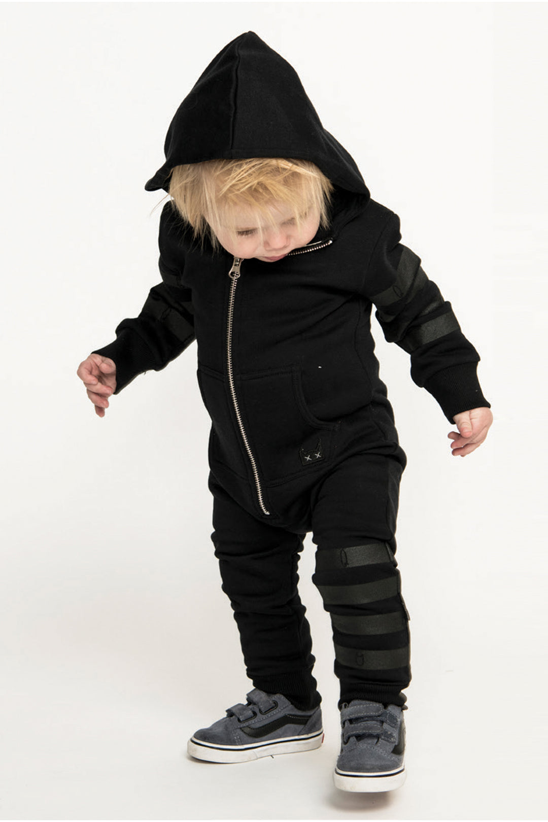 Munster Kids Cruz All In One Baby Boys Jumpsuit - Black