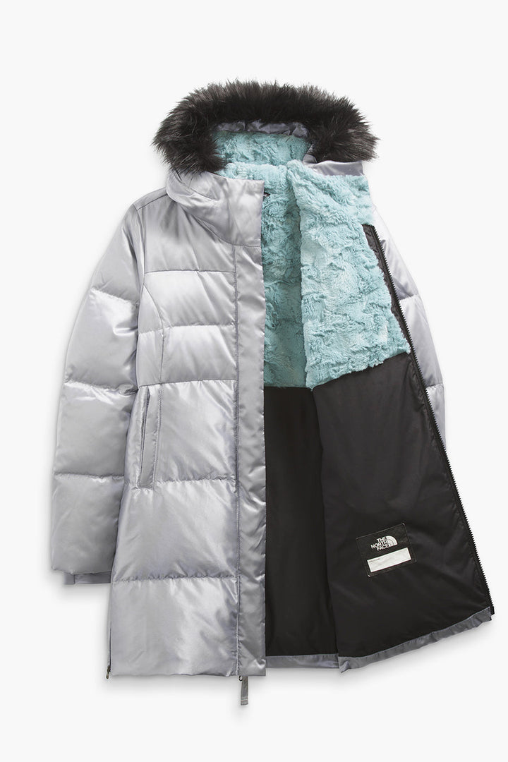 North Face Kids Dealio Parka Meld Grey (Size 14/16 left) – Mini Ruby