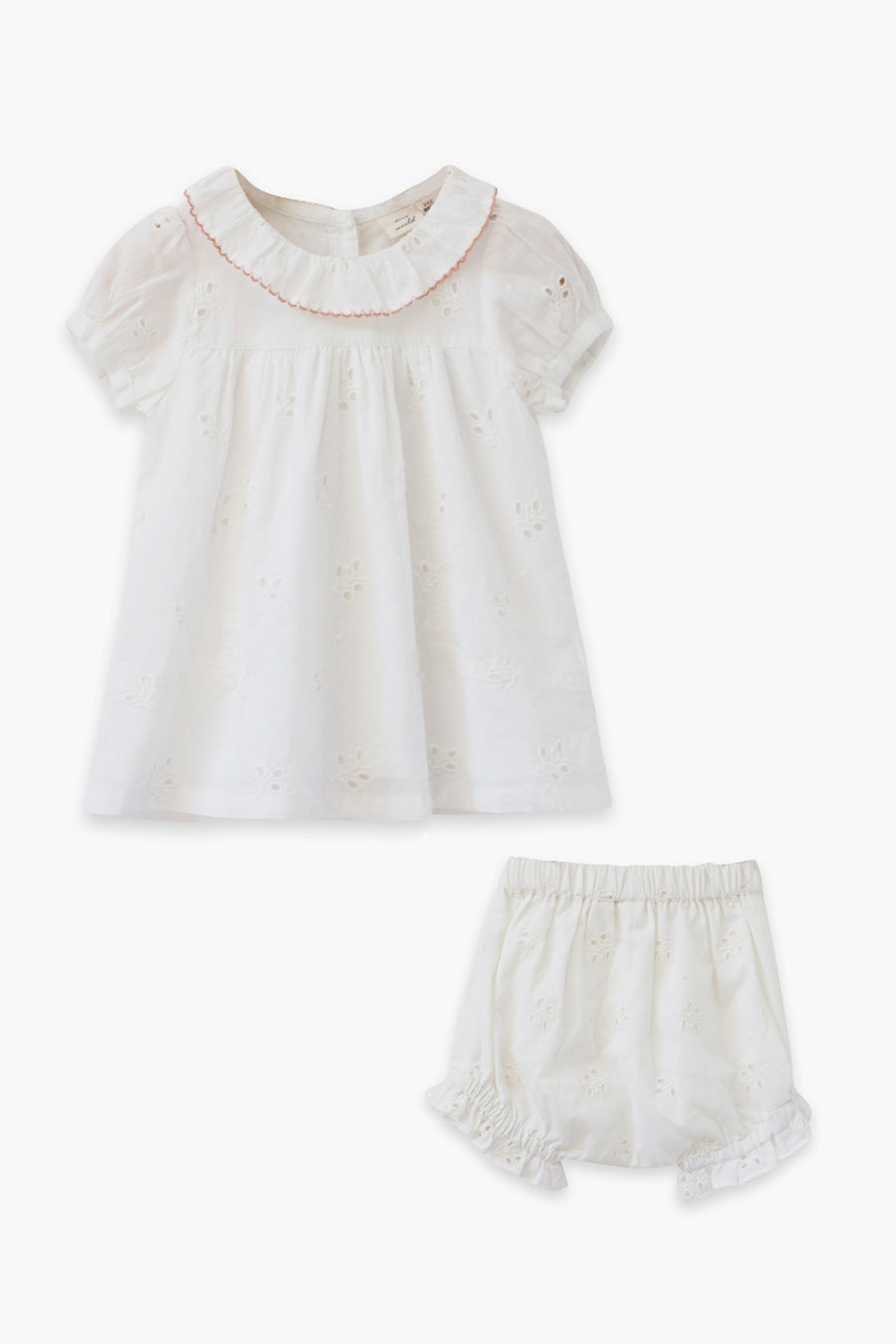 Girls Shirt Beet World Emily Off White Set