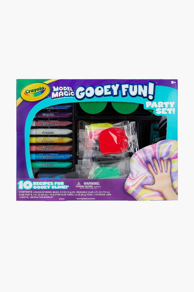 Crayola Model Magic Gooey Fun Kids Party Kit