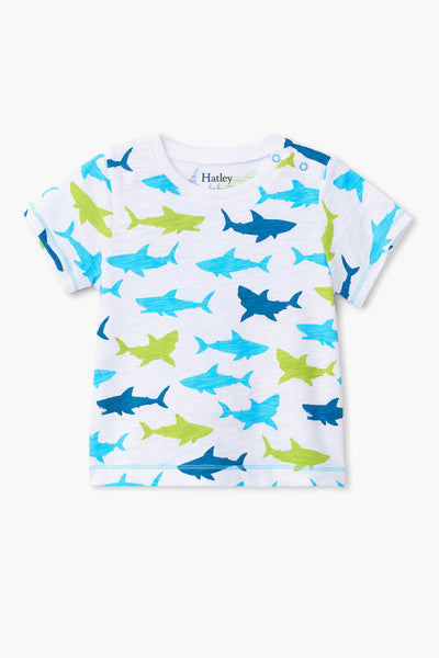Hatley Great White Sharks Baby Boys Shirt