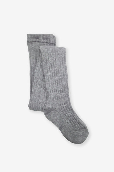 Jefferies Socks Rib Tights - Grey Heather