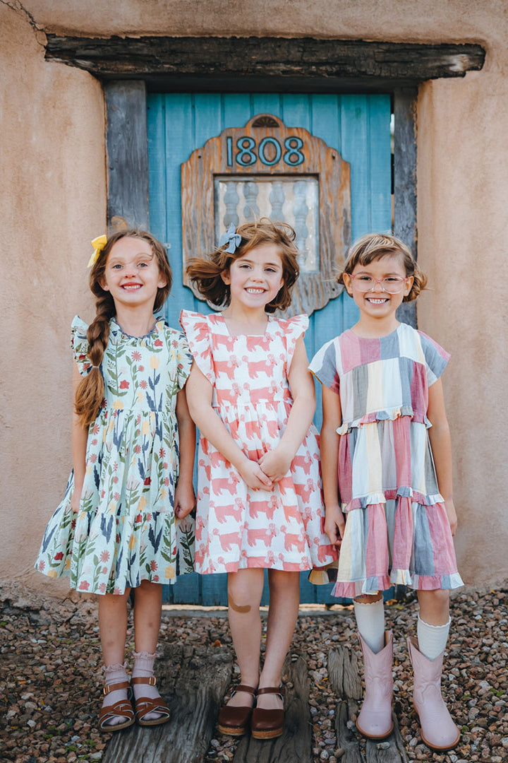 prom dress thrift shops Pink Chicken Girls Elsie Dress - Poodle Party