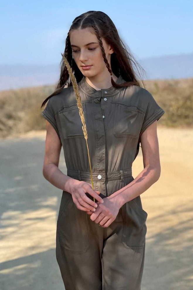 Habitual Kids Utility Girls Jumpsuit