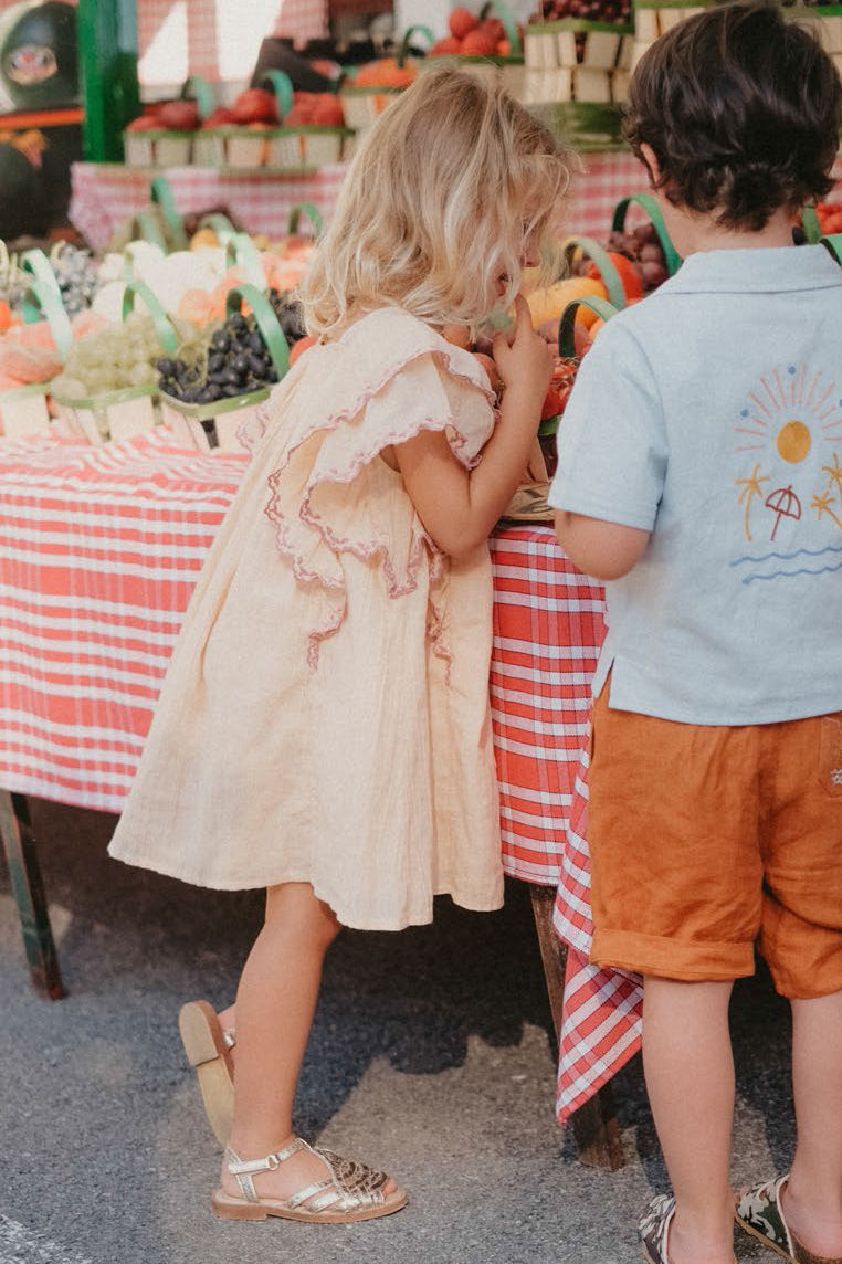 Girls Dress Louise Misha Martine - Butter full