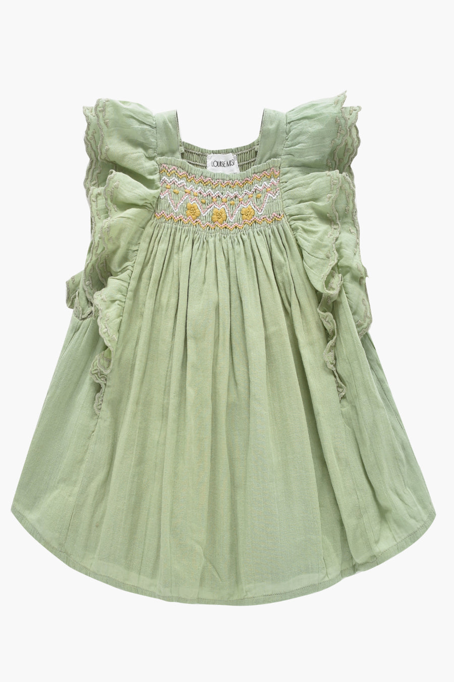 Girls Dress Louise Misha Martine - Olive 12 / Olive Girls Dress Louise Misha Martine - Olive 12 / Olive