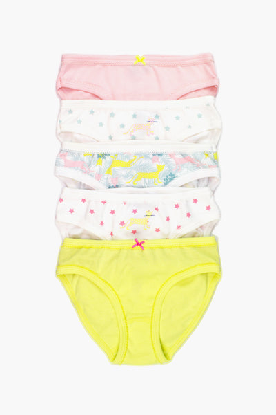 Petit Bateau 5-Pack Girls Underwear - Multi
