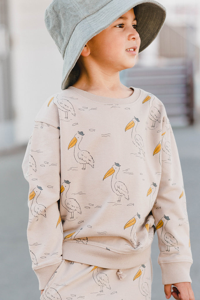 Rylee + Cru Pelican Kids Sweatshirt