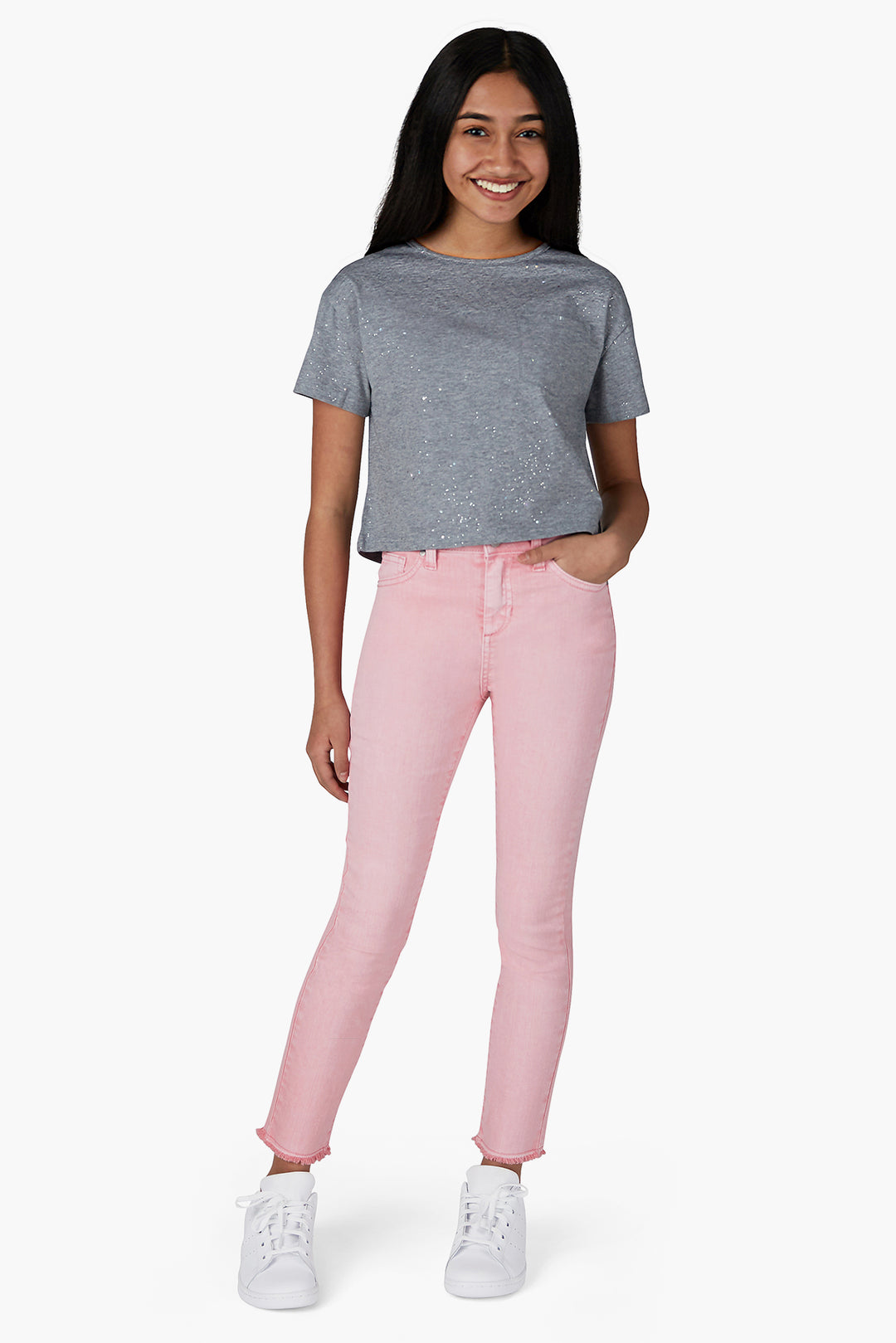 JEANS★キャンバス★PINK/WHITE 1pinka_f86ba770-1d36-4864-b4fc