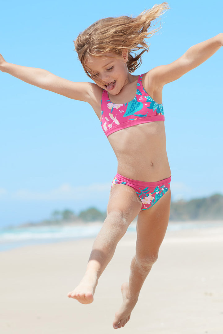 Roxy Magical Sea Girls Swim Set – Mini Ruby