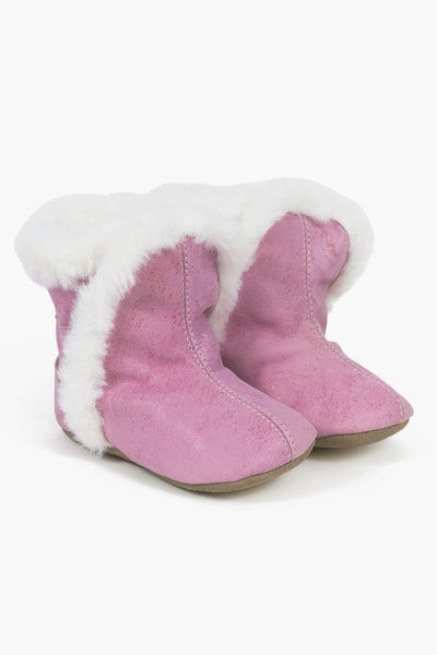 Robeez Classic Baby Girls Boots - Candy Pink