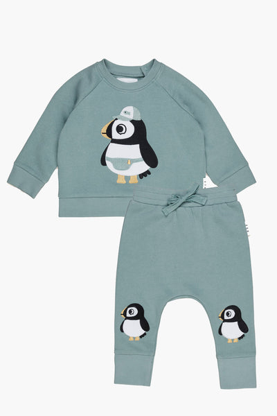 Huxbaby Puffin 2-Piece Baby Set