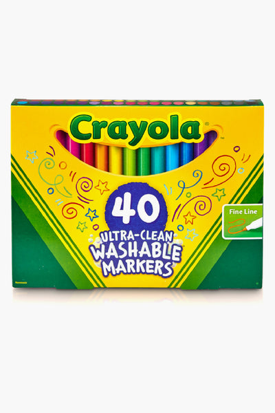 Crayola Ultra-Clean Washable Fine Line Kids Markers