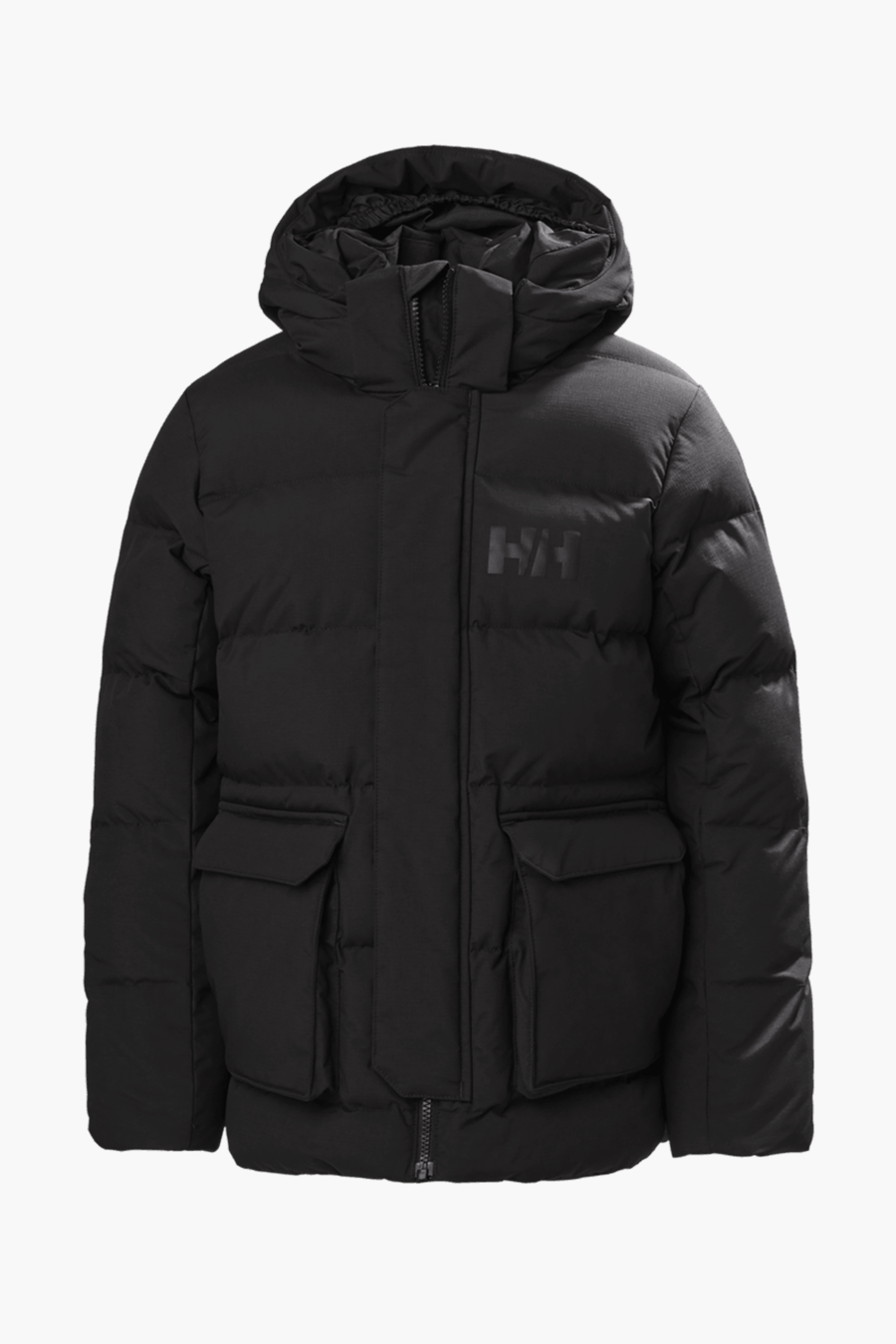 Kids Jacket Helly Hansen Urban Puffy Parka - Black front