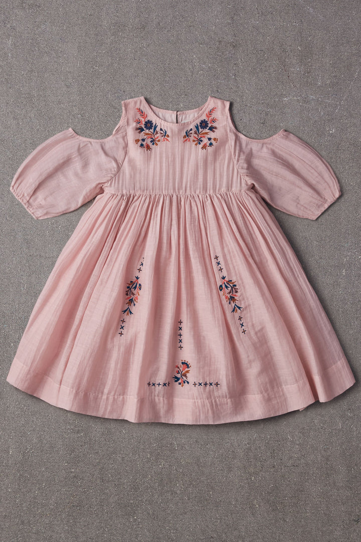 Nellystella Vanessa Dress - Peony Petal