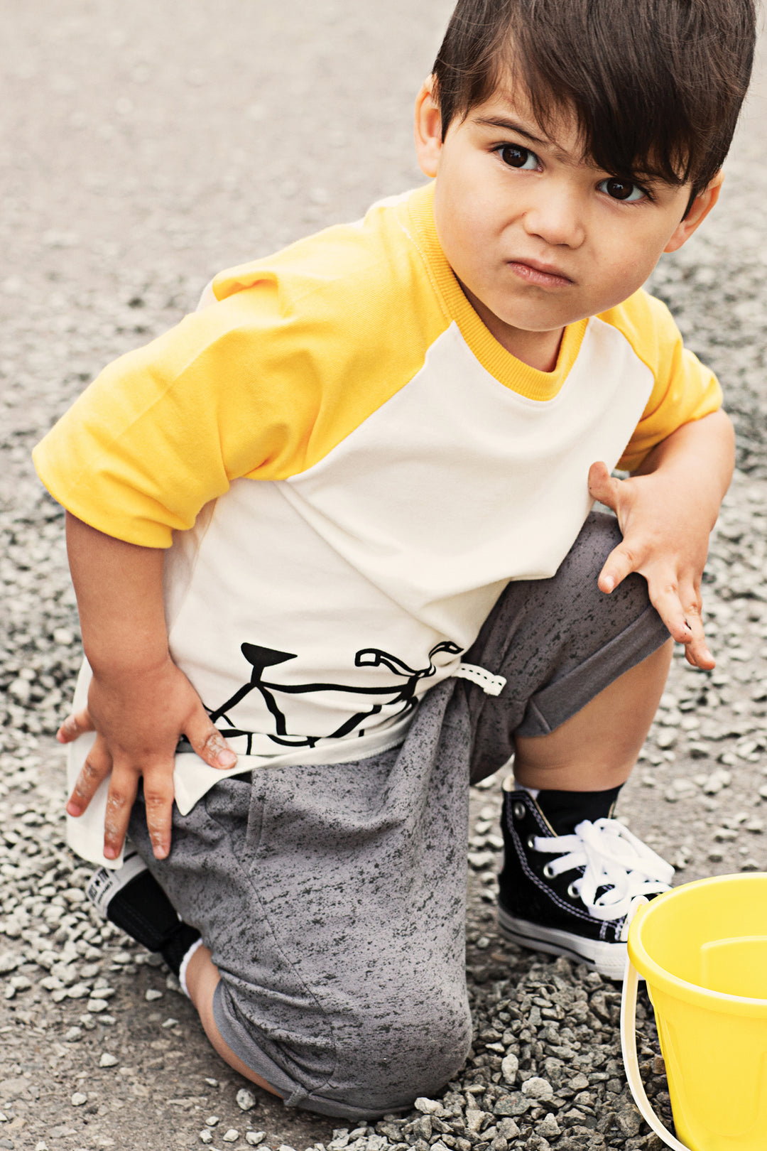 Miles Baby Baseball Velo T-Shirt