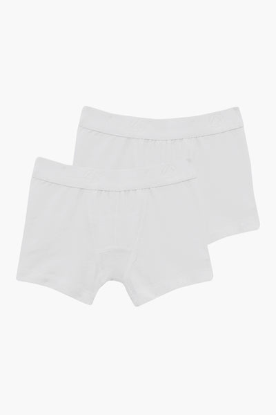 Petit Bateau 2-pack White Boxer Shorts
