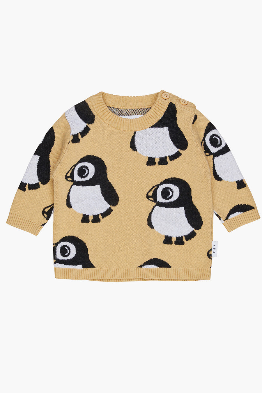 Huxbaby Puffin Kids Sweater – Mini Ruby