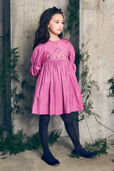 Nellystella Clover Dress - Radiant Orchid